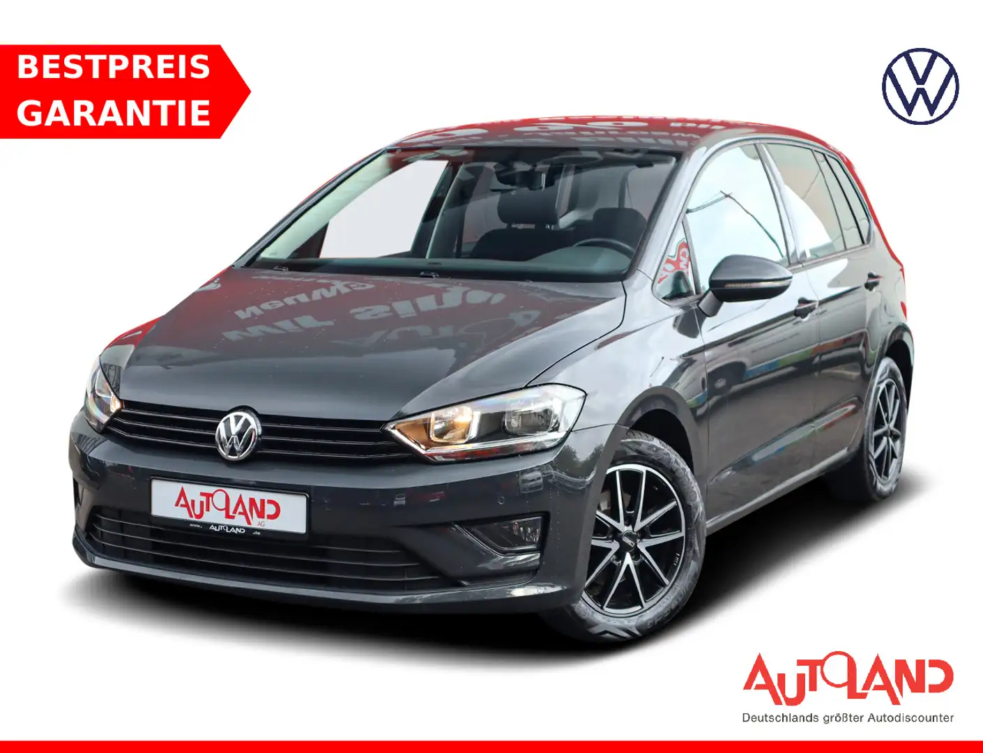 Volkswagen Golf Sportsvan VII 1.2i Einparkhilfe Freisprech. Schwarz - 1