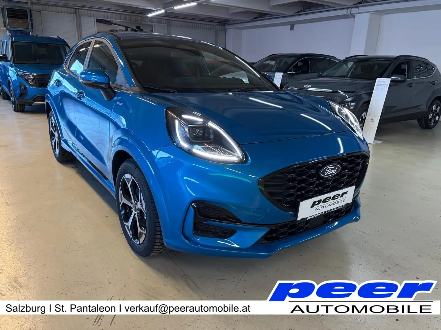 Ford Puma Puma ST-Line 1,0L Eboost Hybrid 125PS M FWD Blau - 1