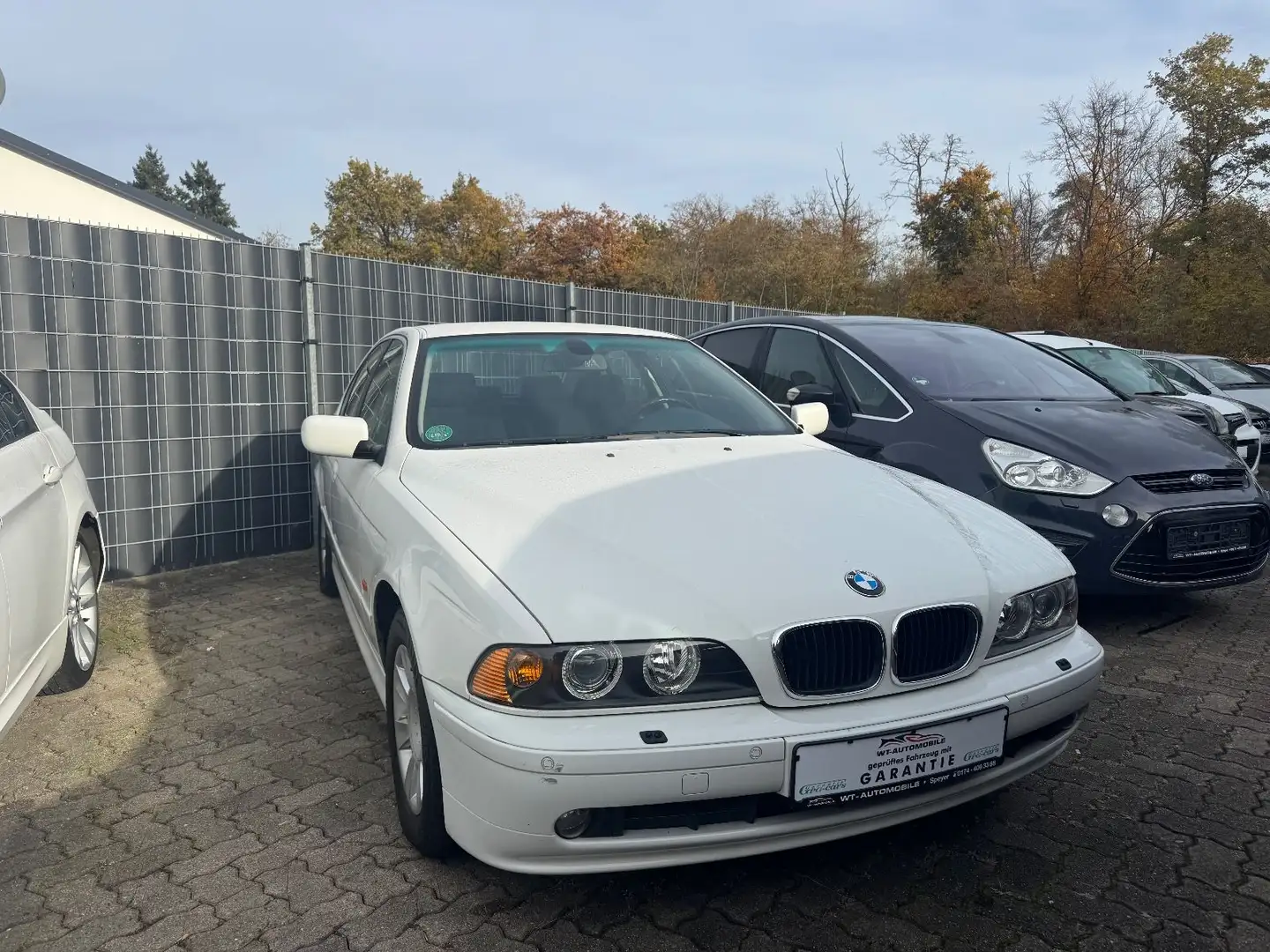 BMW 520 i Automatik-Klima-Alu TÜV NEU Garantie Weiß - 1