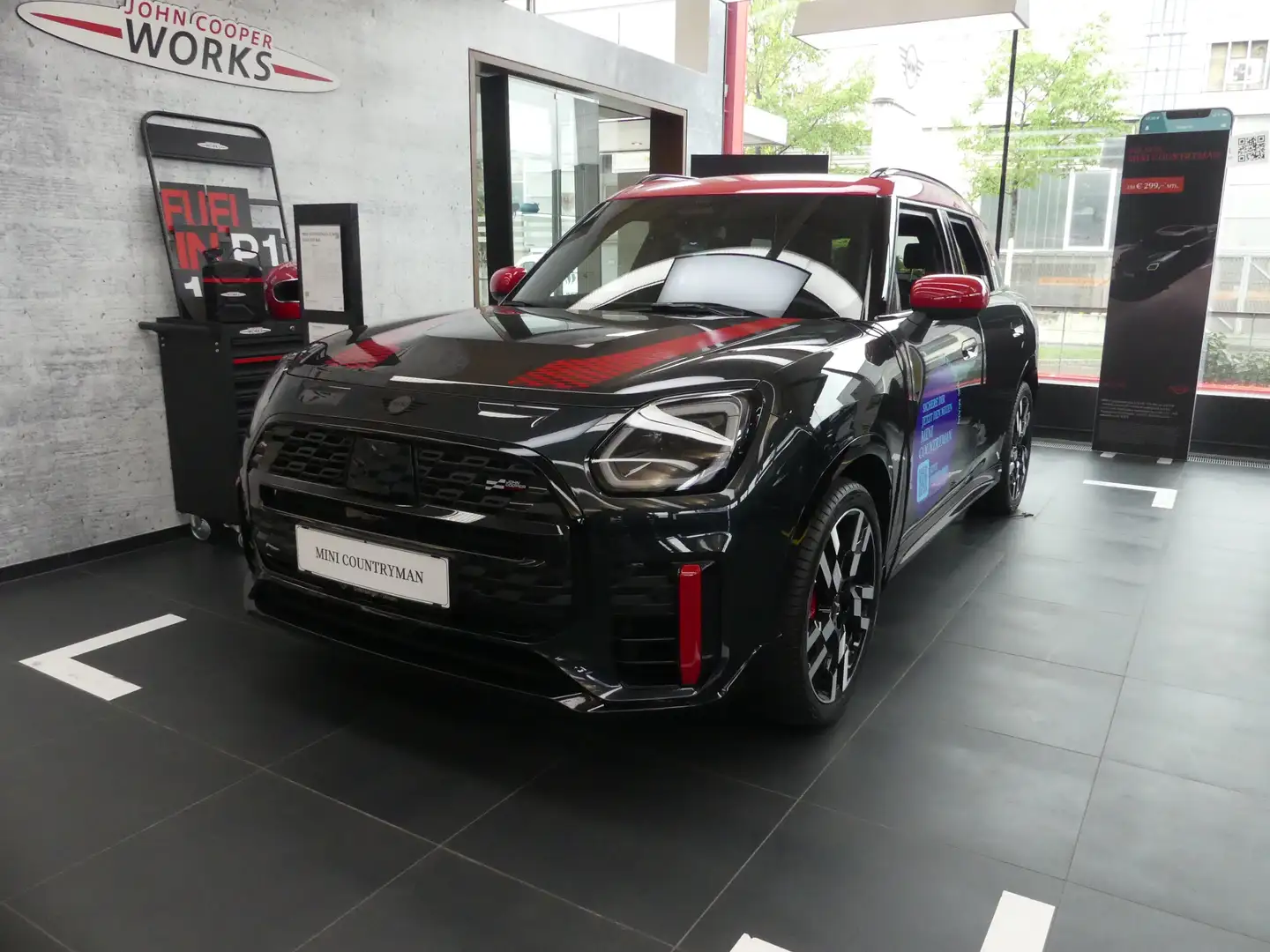 MINI John Cooper Works ALL4 Countryman (U25) Head-Up Grau - 1