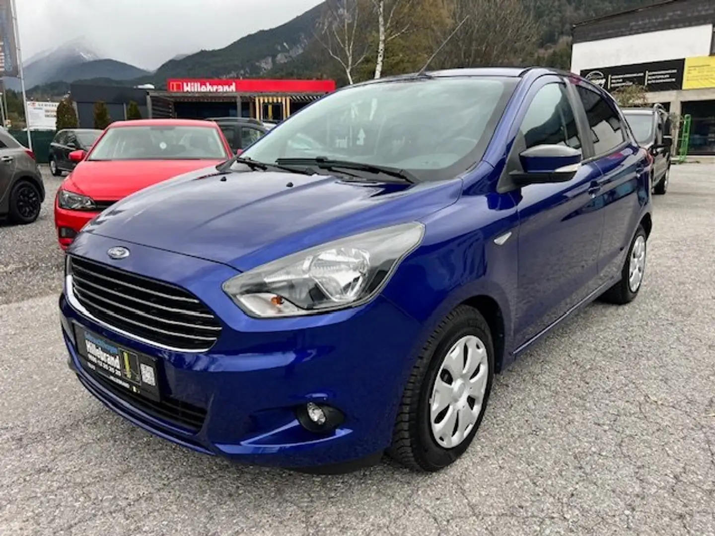 Ford Ka/Ka+ 1,2 Ti-VCT *ERSTBESITZ* nur 31000 km Blau - 1