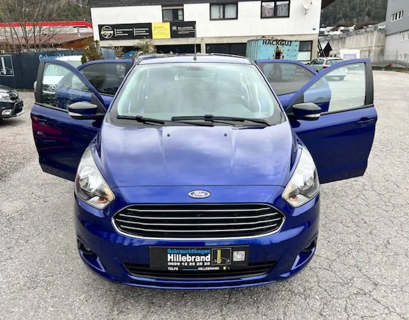 Ford Ka/Ka+ 1,2 Ti-VCT *ERSTBESITZ* nur 31000 km Blau - 2