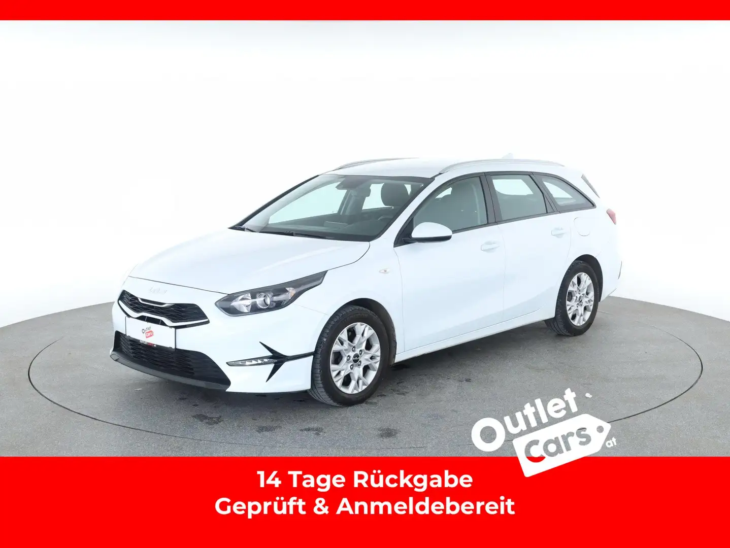 Kia Ceed SW / cee'd SW Ceed Sportswagon 1.6 CRDI LED+RFK+LENKRDHZG Weiß - 1