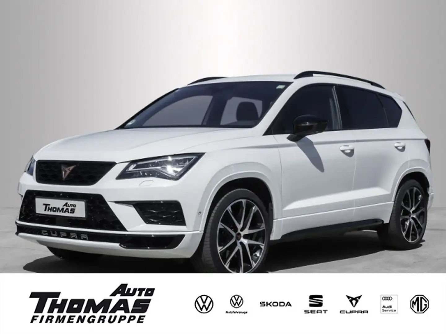 CUPRA Ateca 2.0 TSI 4Drive DSG AHK+RFK+LED+NAVI+SHZ Weiß - 1