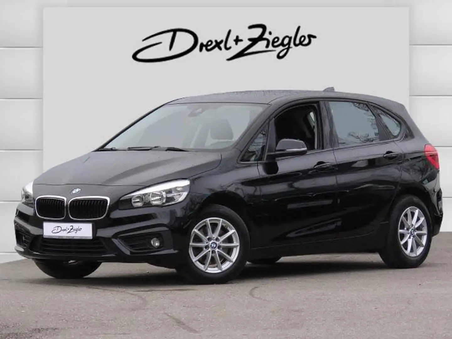 BMW 218 218i Active Tourer Advantage Nai MFL SHZ PDC Black - 1