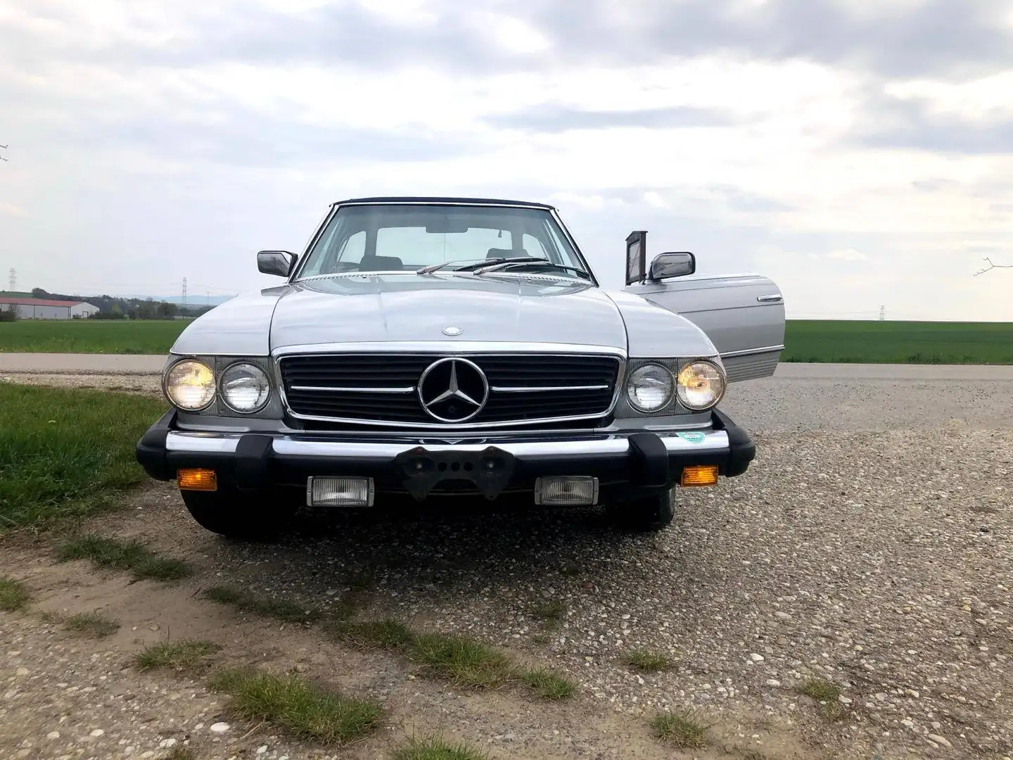 Mercedes-Benz SL 380 Silber - 1