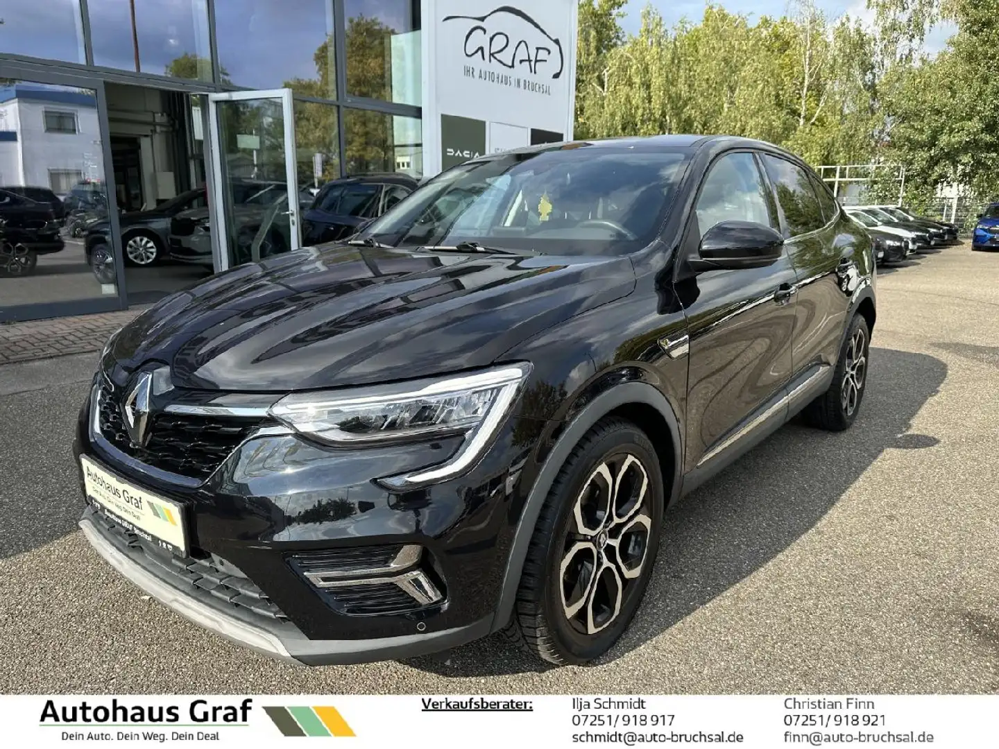 Renault Arkana Arkana INTENS TCe 140 EDC *Winter-Paket / NAVI Schwarz - 1