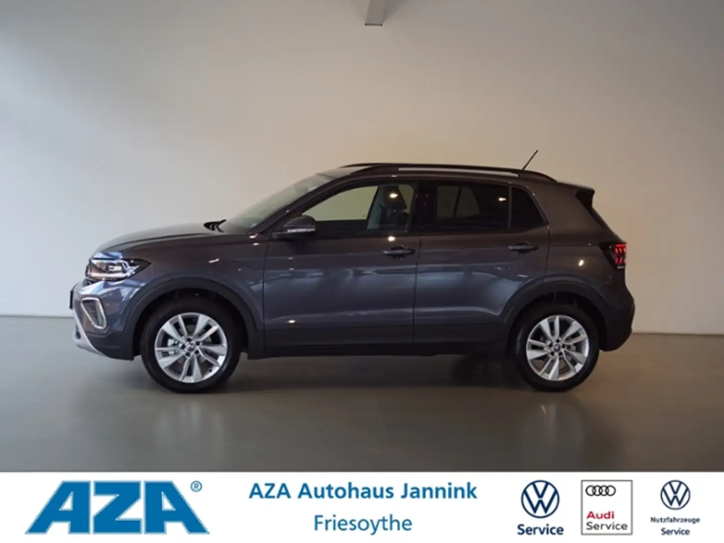 Volkswagen T-Cross 1.0 TSI DSG Life *Kamera*AppConn*R2D*SIH*EPH*LED* Gris - 1