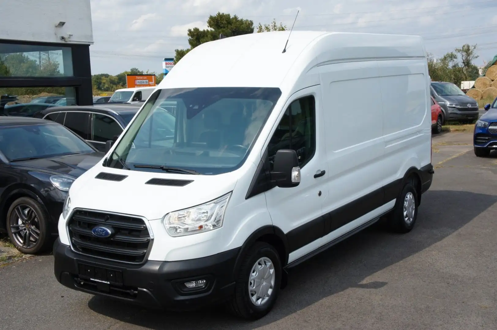 Ford Transit 350 L3H3 Trend Autom.*KAM*3SITZ*SYNC3* Blanc - 1