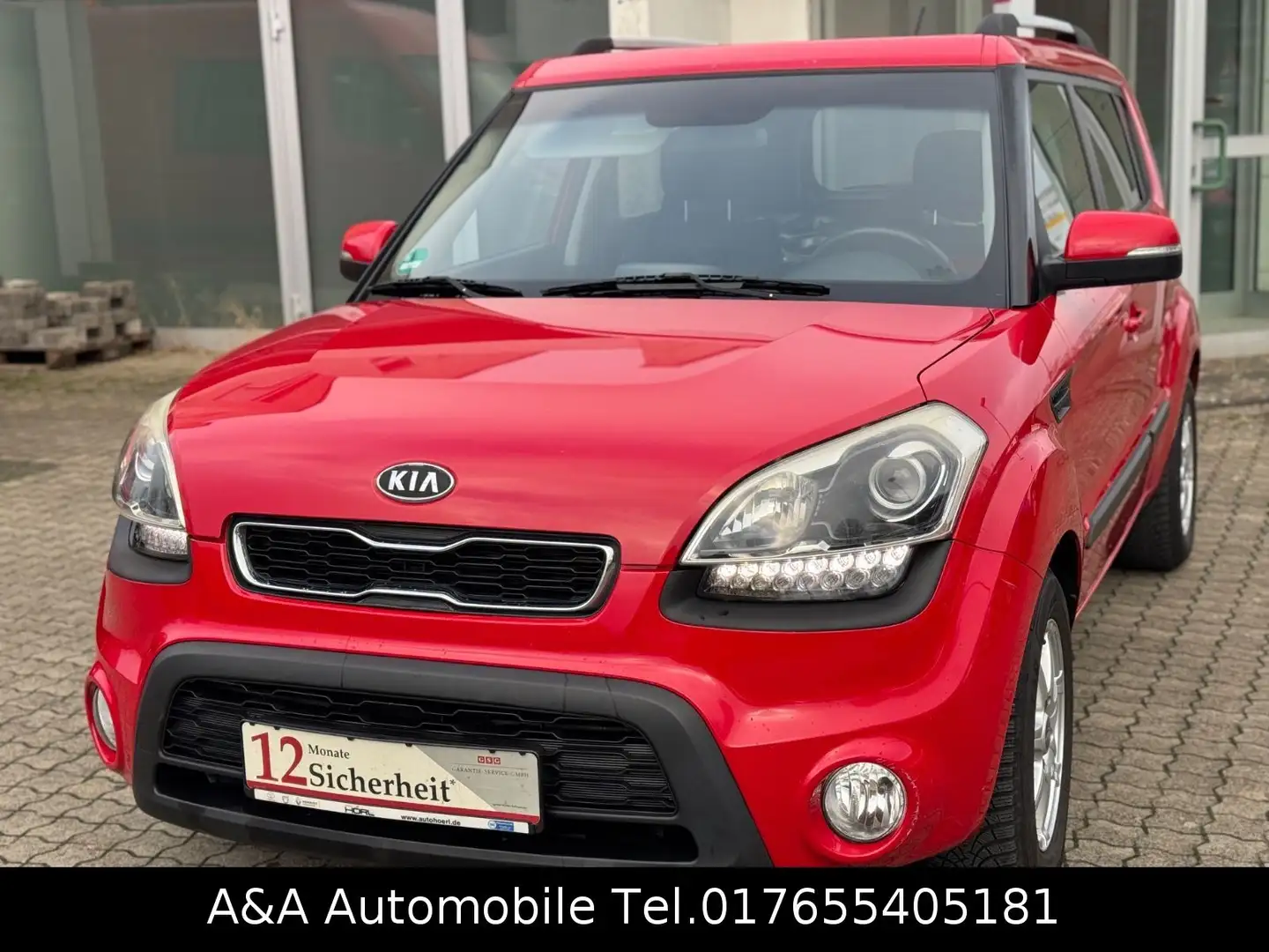Kia Soul Spirit 1.6 TÜV Neu Klima 8.Fach Bereift Červená - 2