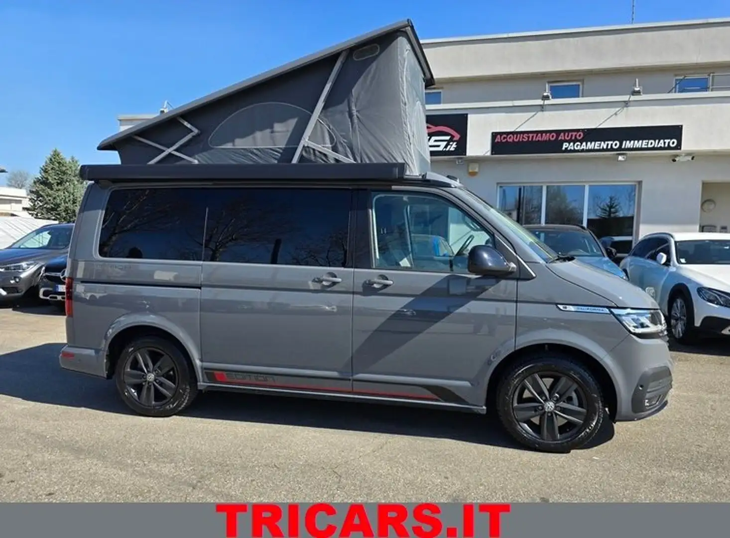 Volkswagen T6.1 California 2.0 TDI 204CV DSG Beach Camper Edition PERMUTE Grigio - 1