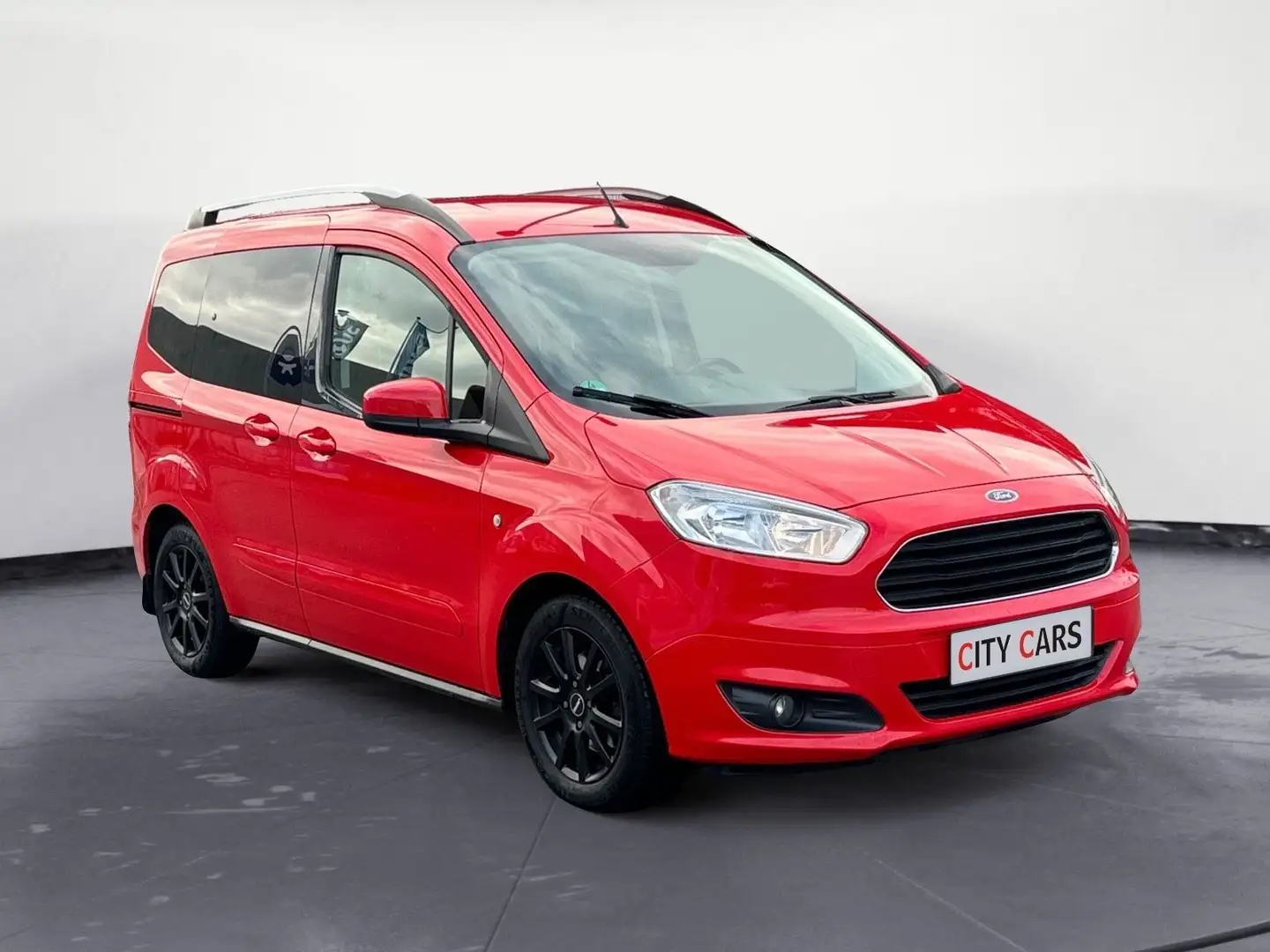 Ford Tourneo Courier Titanium Navi PDC 5.Sitzer Rot - 2