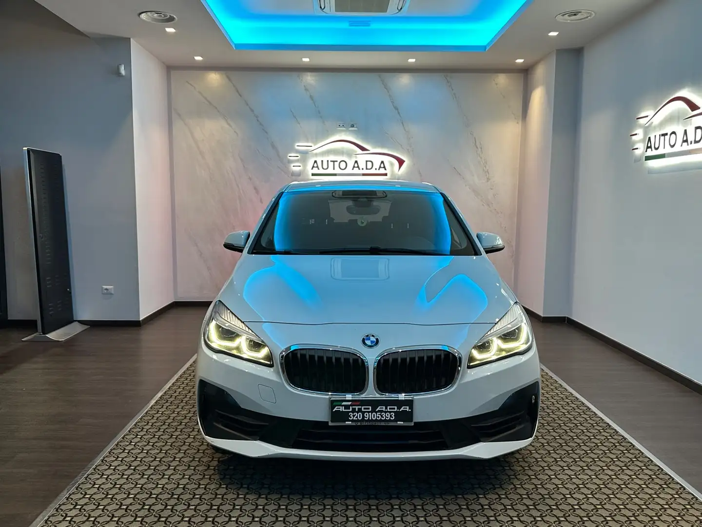 BMW 216 216d Active Tourer Advantage Blanc - 1