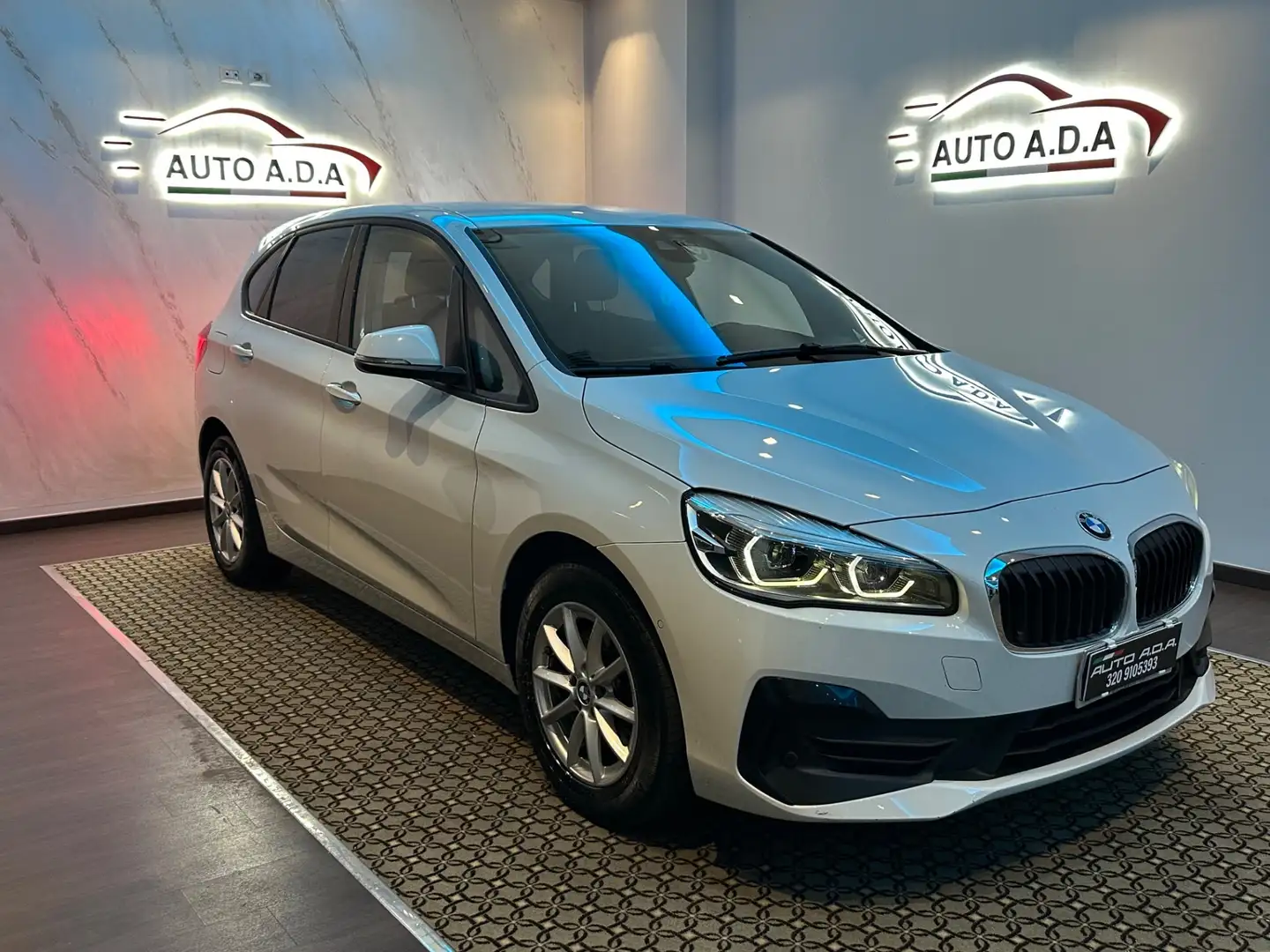 BMW 216 216d Active Tourer Advantage Blanc - 2