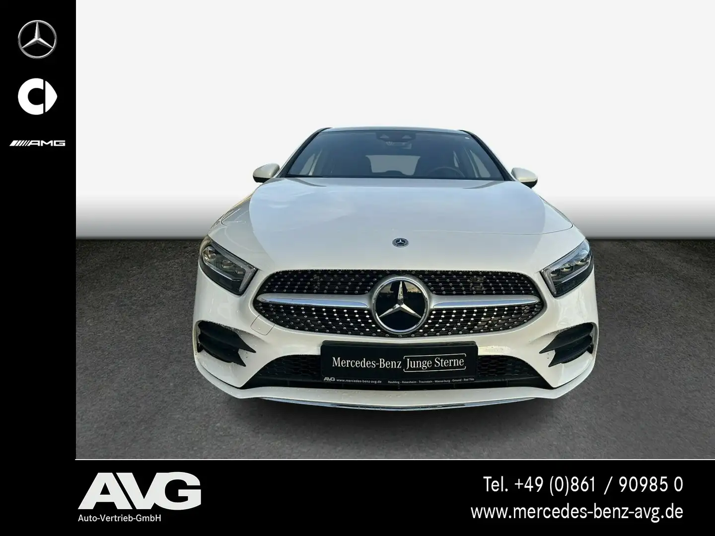 Mercedes-Benz A 250 A 250 4M KL AMG Pano Multibeam Stdhz 360° AHK LED Weiß - 2