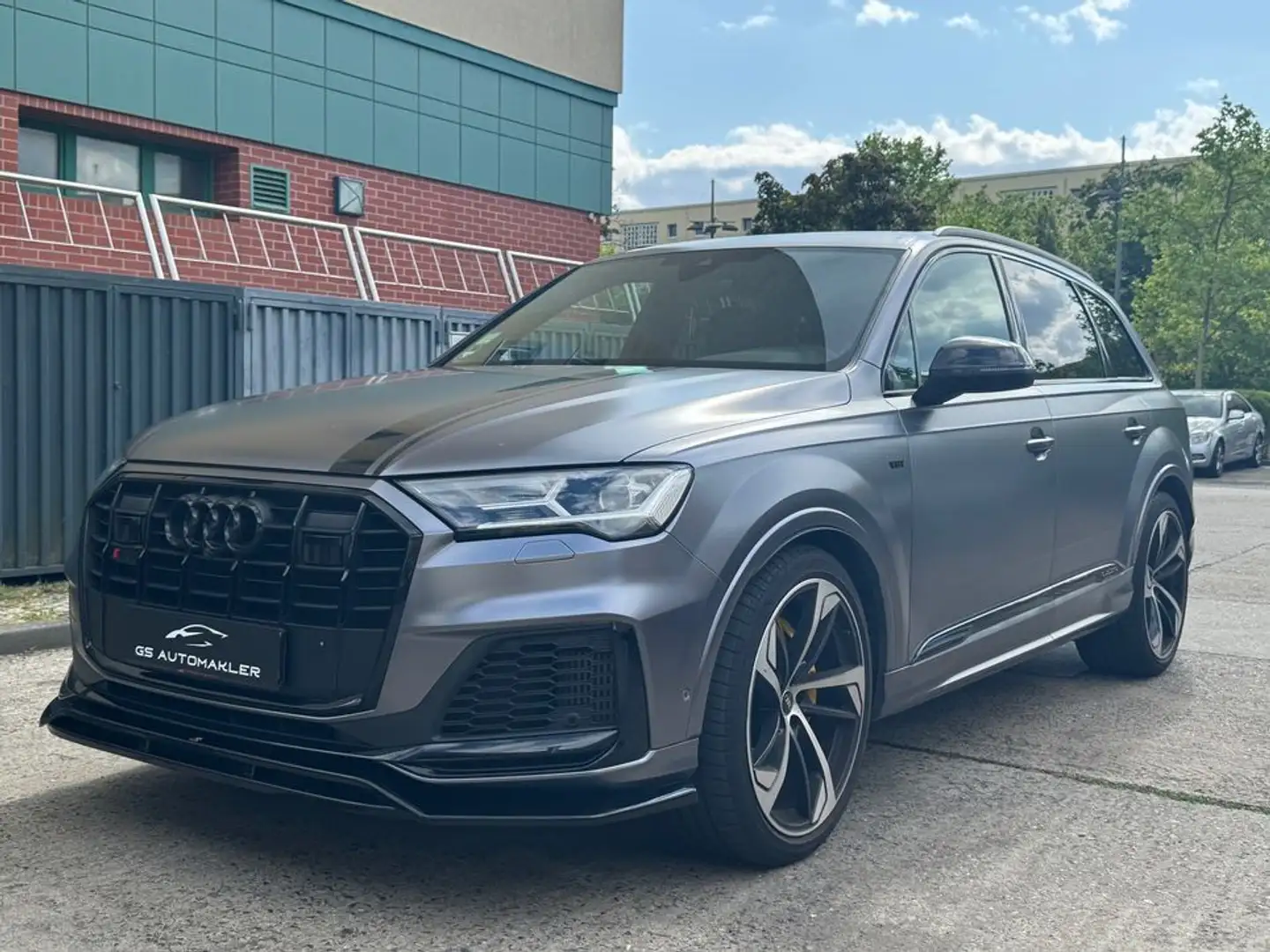Audi Q7 55 TFSI S line SQ7 Umbau Audi GARANTIE 03/27 Plateado - 2