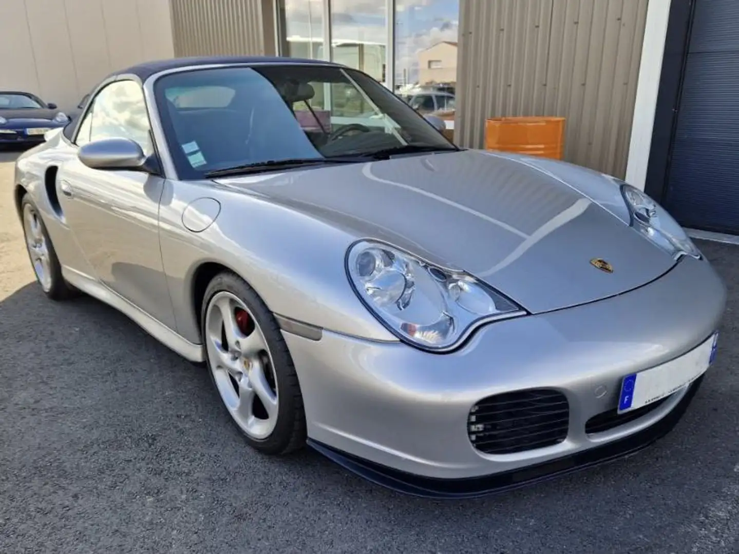 Porsche 996 Turbo Cabriolet Argent - 1