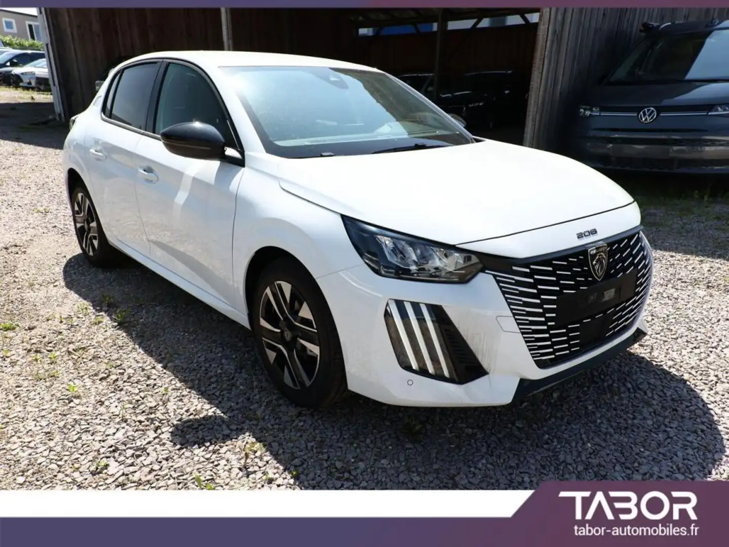Peugeot 208 MHEV 110 Allure ACC LED 180° Reg. Blanc - 2