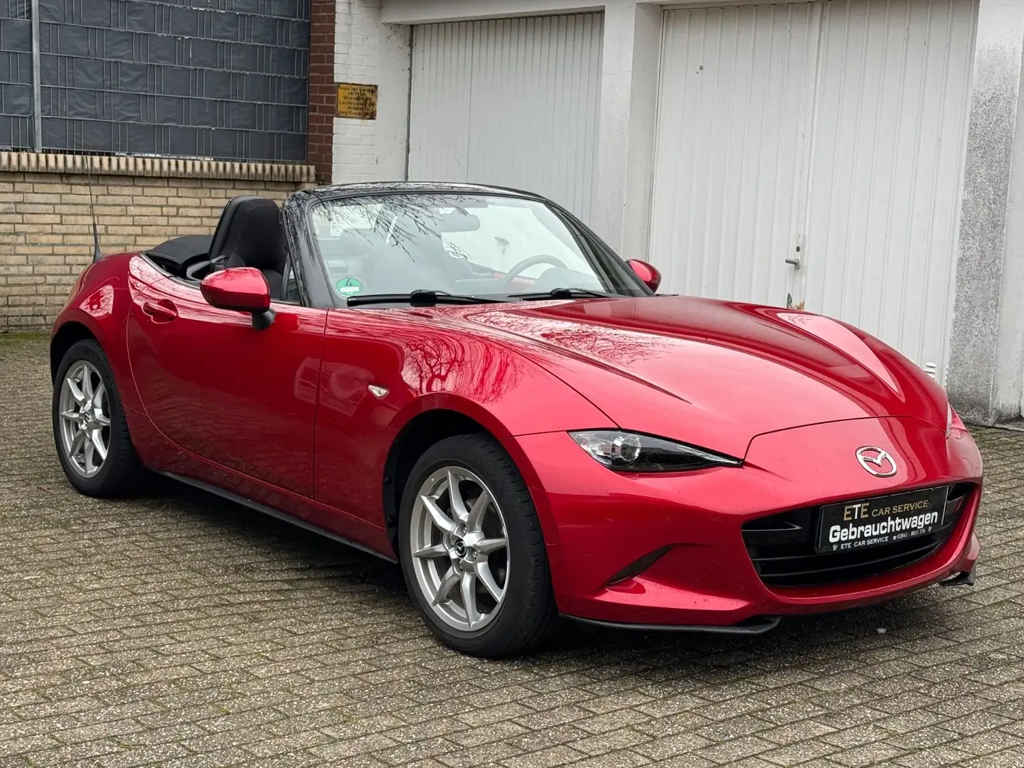 Mazda MX-5 MX5 Center-Line CABRIO+1HAND+LED+NAVI+SCHECKHETF Rouge - 2