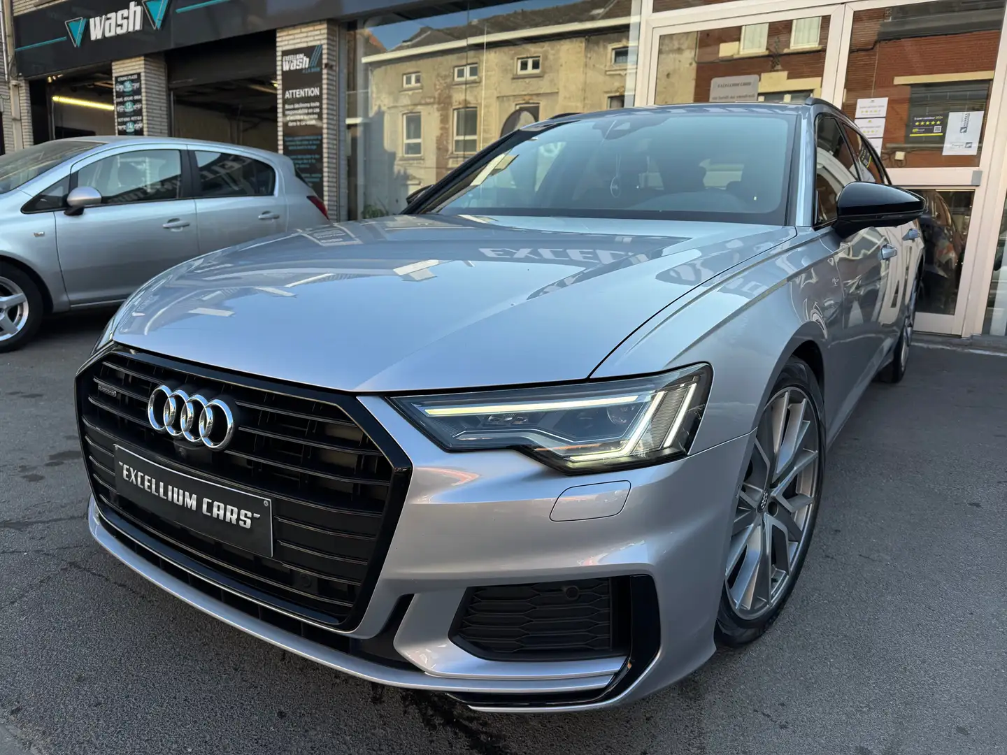 Audi A6 40TDi Quattro S tronic S-line Cam360 Carnet Gris - 1