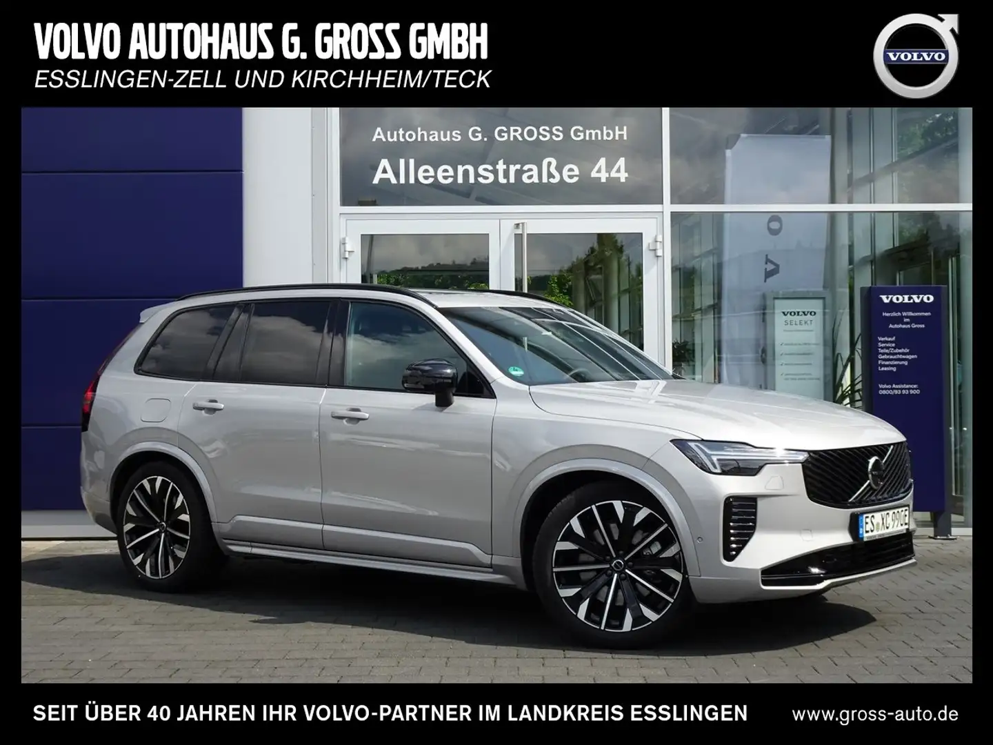 Volvo XC90 T8 AWD Ultra Dark 7-Sitzer Argento - 1