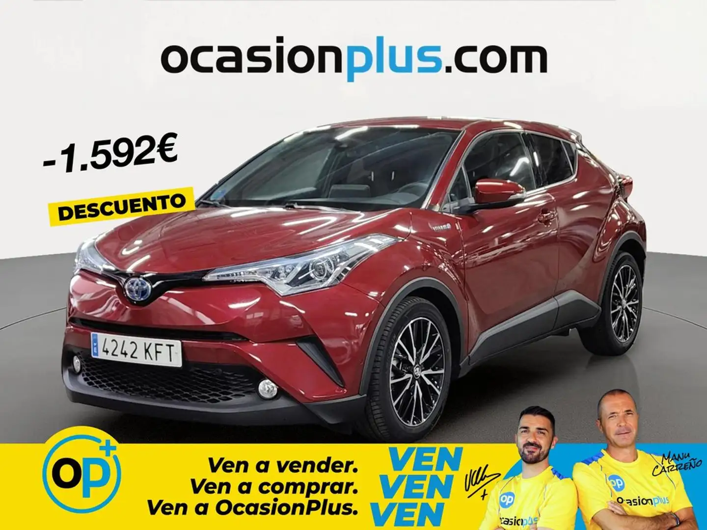 Toyota C-HR 125H Advance Rojo - 1