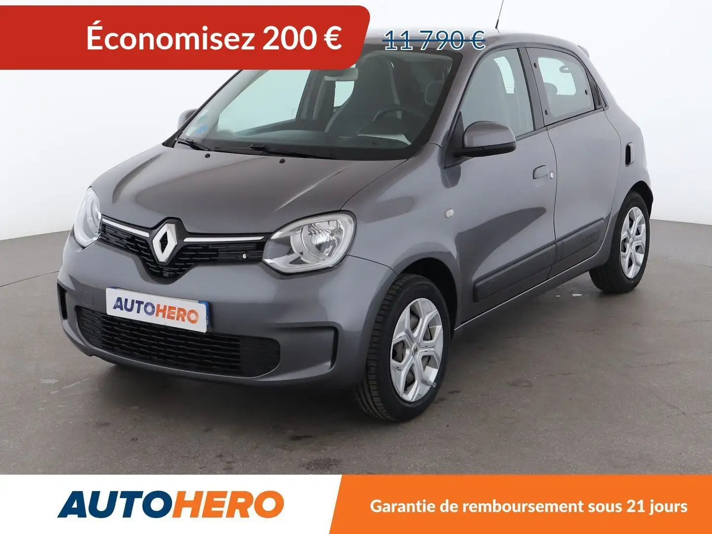Renault Twingo 0.9 TCe Zen Gris - 1