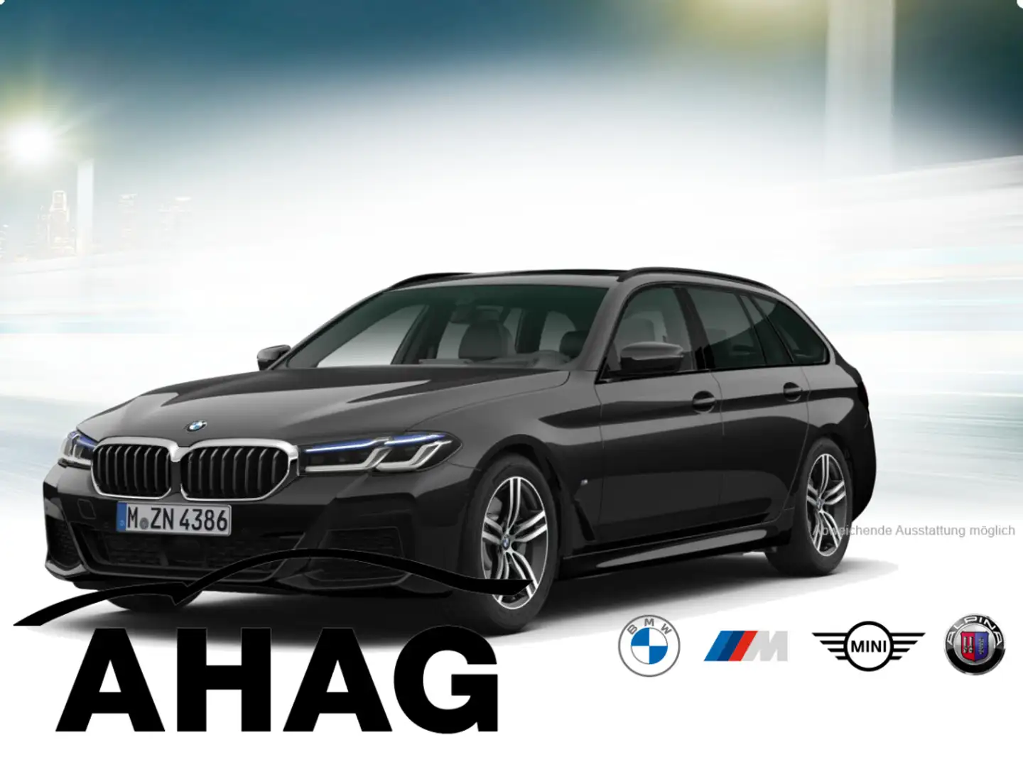 BMW 520 i Touring M Sportpaket Innovationsp. Panorama Noir - 2