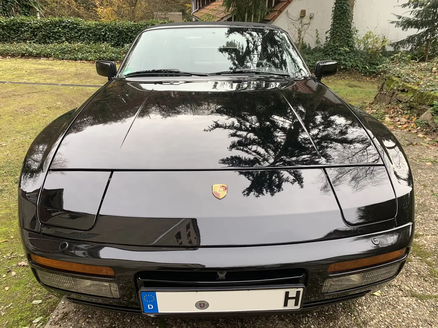 Oldtimer Porsche 944 S2 Cabrio Schwarz - 2