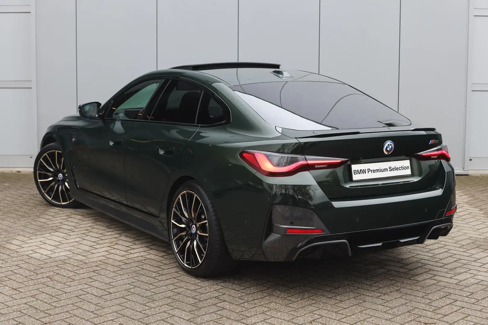 BMW i4 M50 High Executive M Sport / M Carbon Pakket exter Зелений - 2