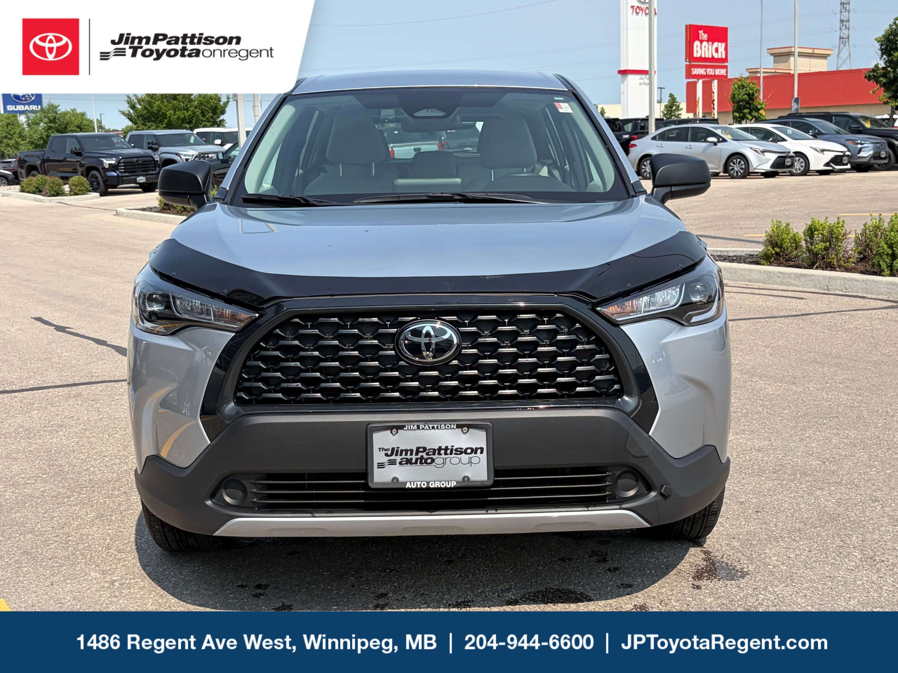 Silver 2024 Toyota Corolla Cross SUV / Crossover Front-Wheel Drive Automatic