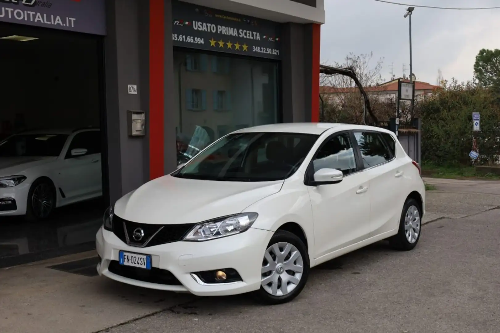 Nissan Pulsar 1.5 dCi UniPropr. SOLO 55.000 km per NEOPATENTATI Bianco - 1