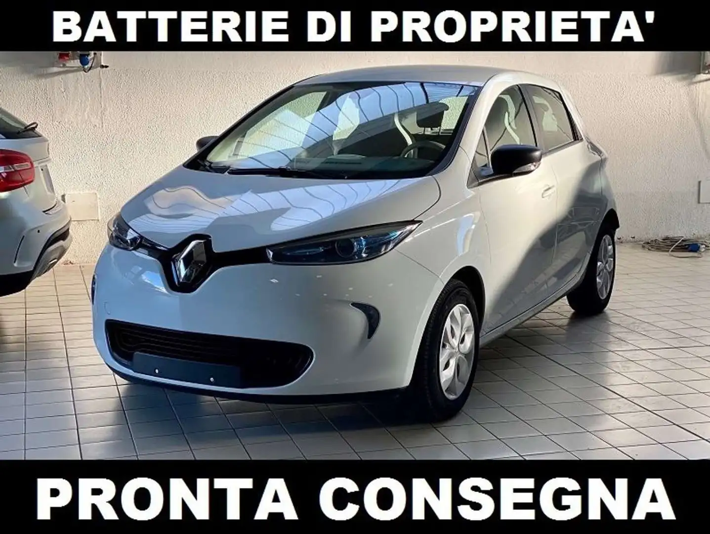 Renault ZOE Life R90 41 KW BATTERIE DI PROPRIETA' Bianco - 1