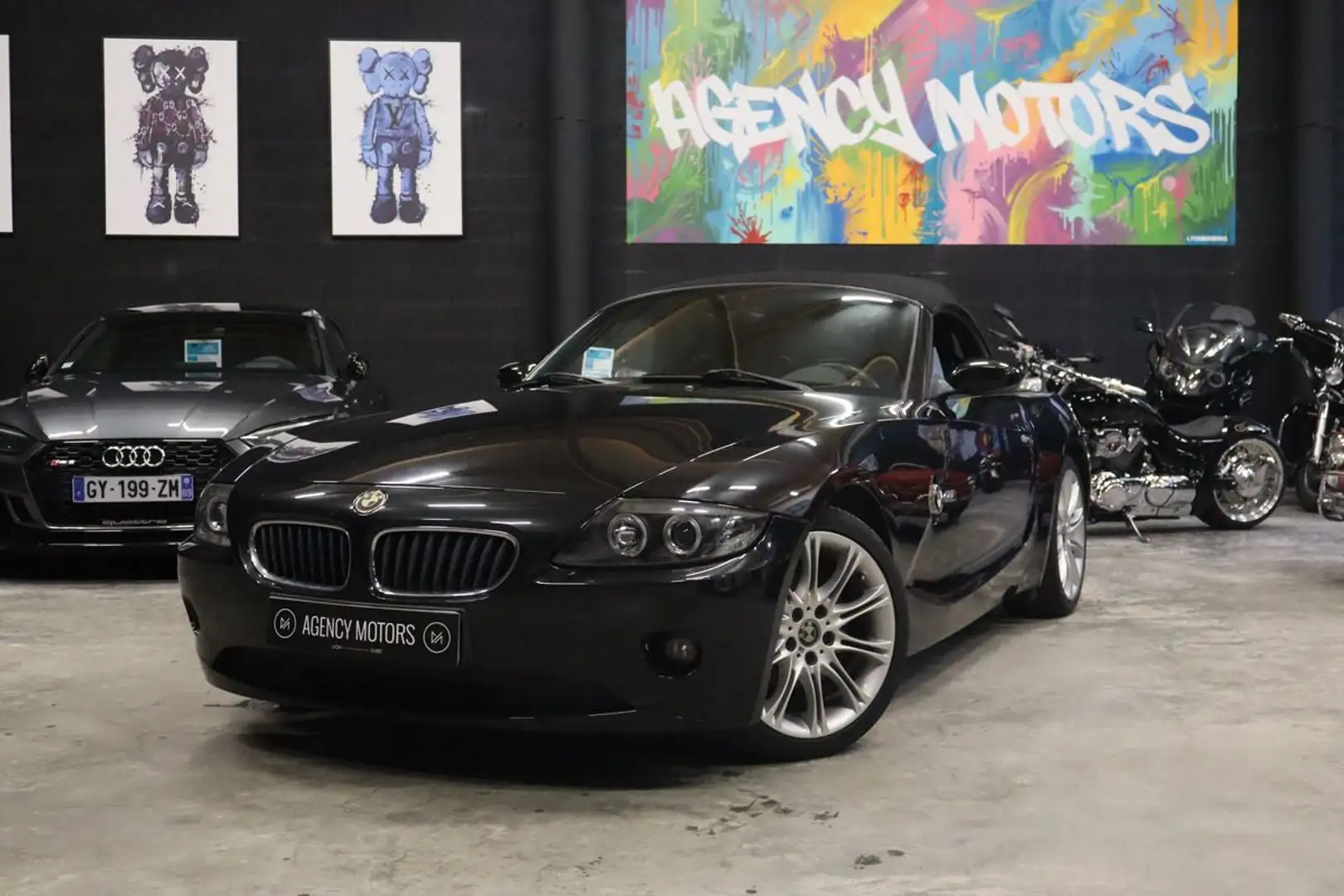 BMW Z4 2.2l 170 ch Roadster *Climatisation* 04/2005 Noir - 1