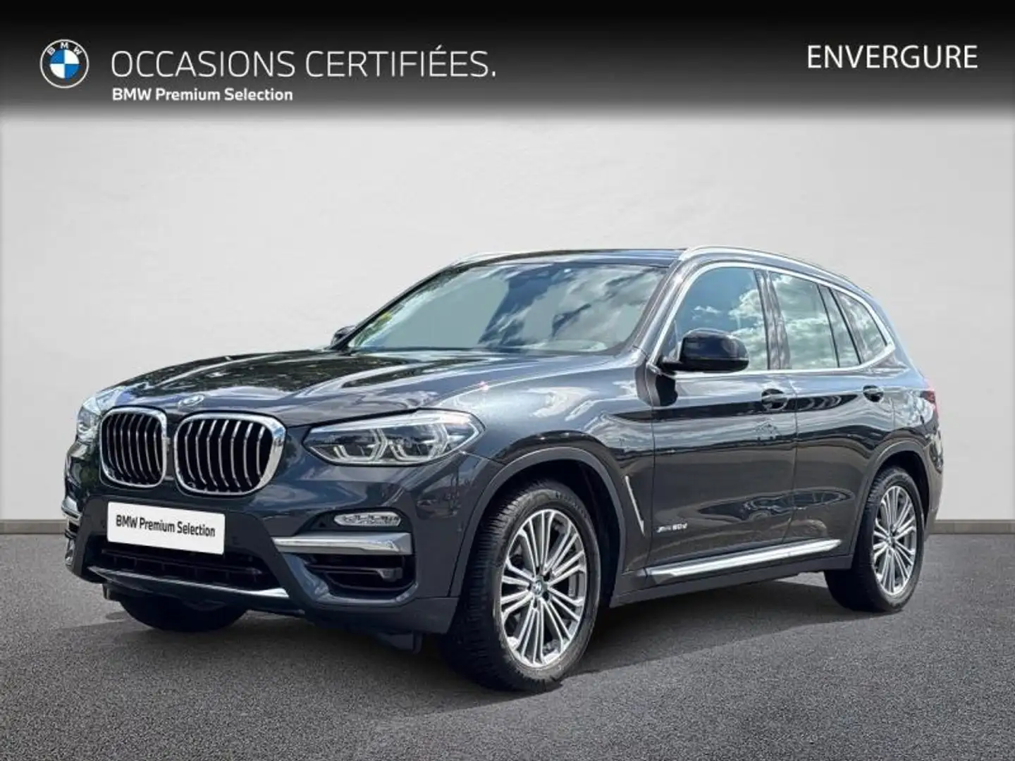 BMW X3 xDrive20dA 190ch Luxury Noir - 1