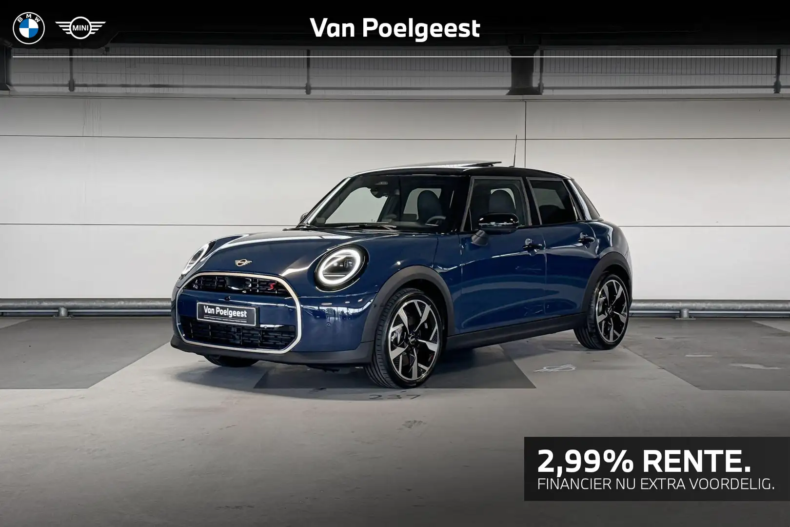 MINI Cooper 5-deurs 2.0 Cooper S Favoured | Pakket XL Blauw - 1