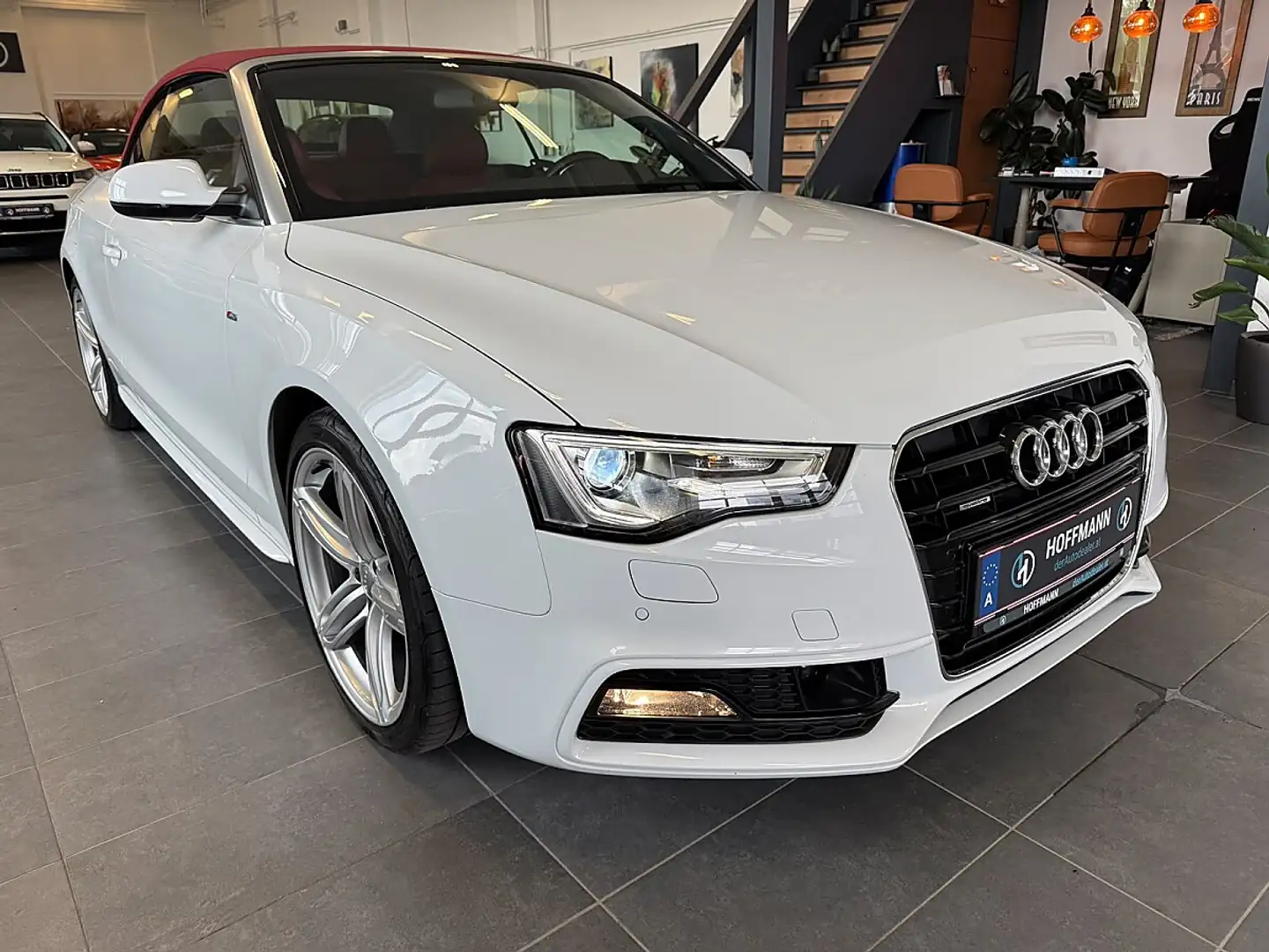 Audi A5 Cabrio 3,0 TDI quattro Sport S-tronic, S-Line/B... Weiß - 1