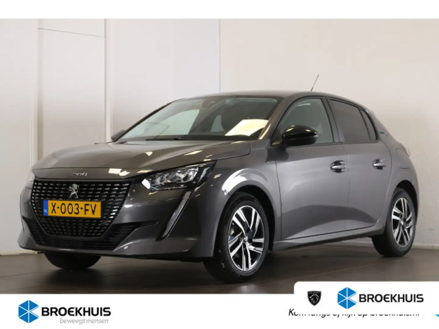 Peugeot 208 Style 75pk | Navi | Camera achter | Cruise Control Gris - 1