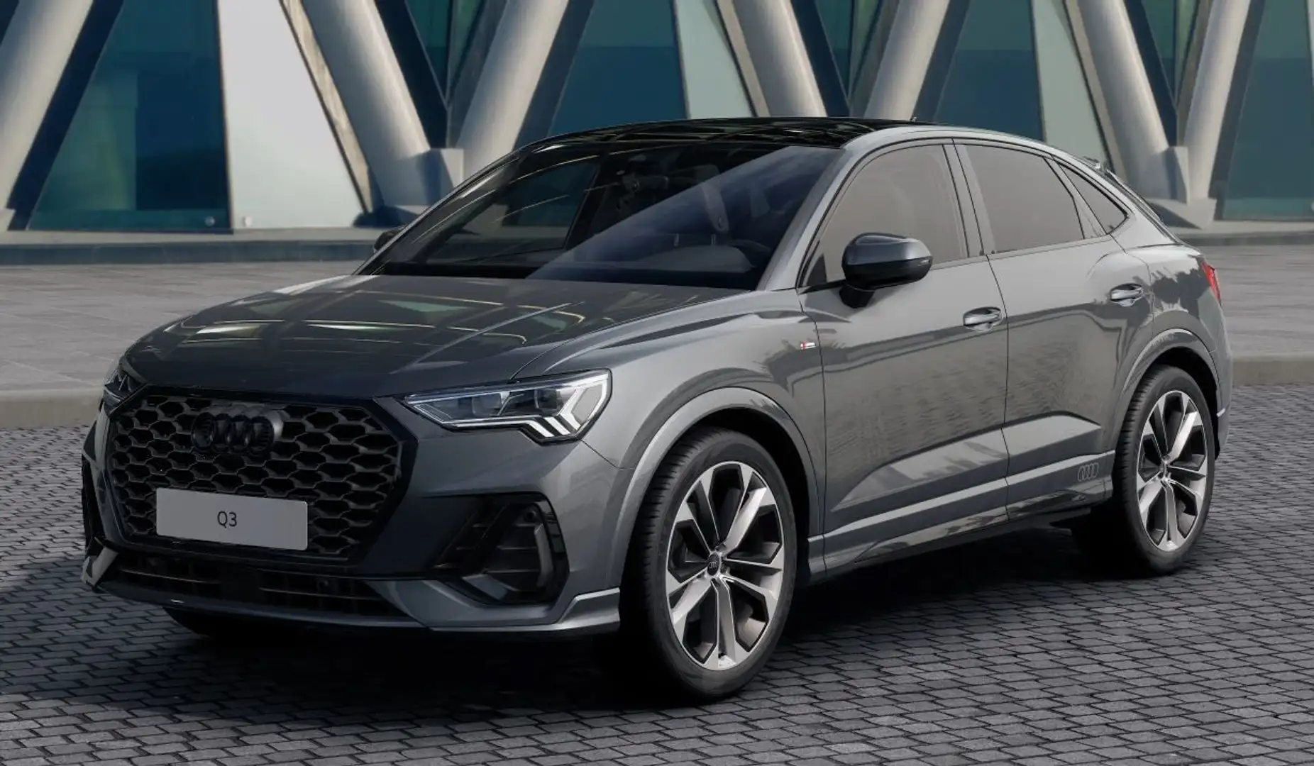 Audi Q3 Sportback 35TFSI S LINE PANO SONOS STANDHZ VC Grau - 1