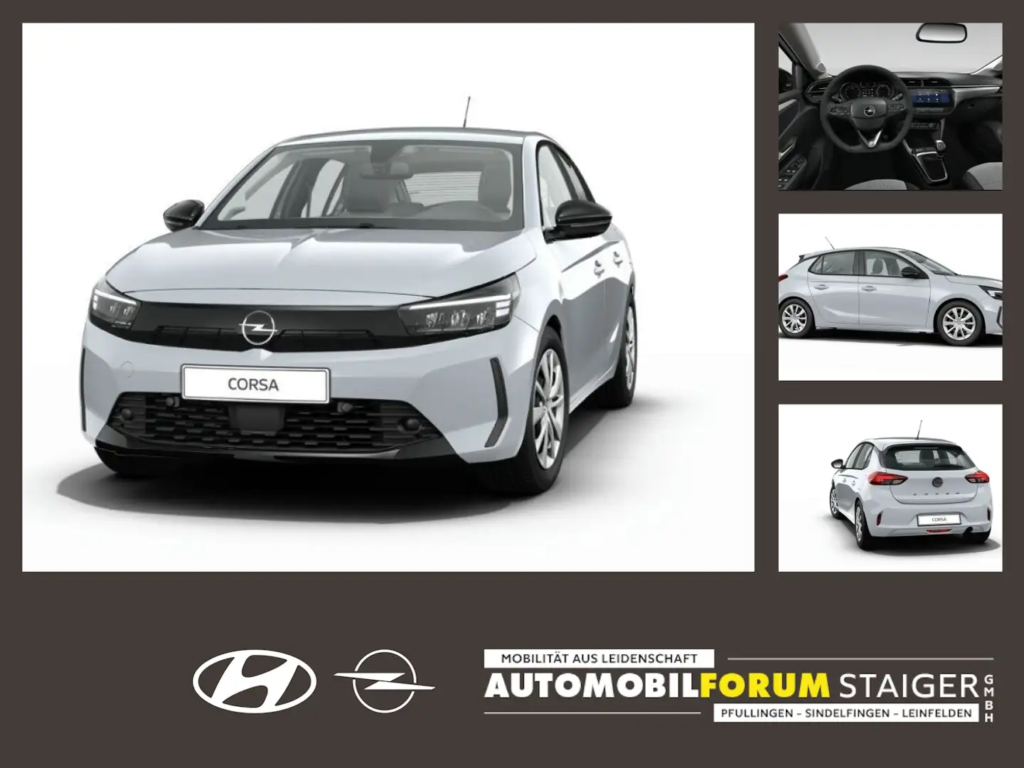 Opel Corsa Edition 1.2 Turbo Bianco - 1