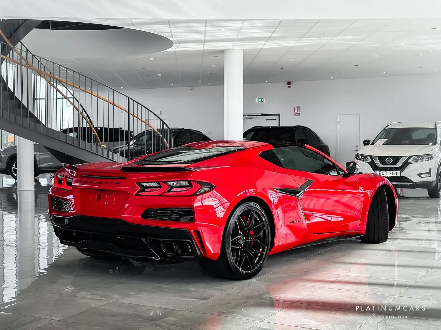 Chevrolet Corvette C8 5.5 V8 Z06 3LZ 679 ch - TVA récupérable Красный - 2