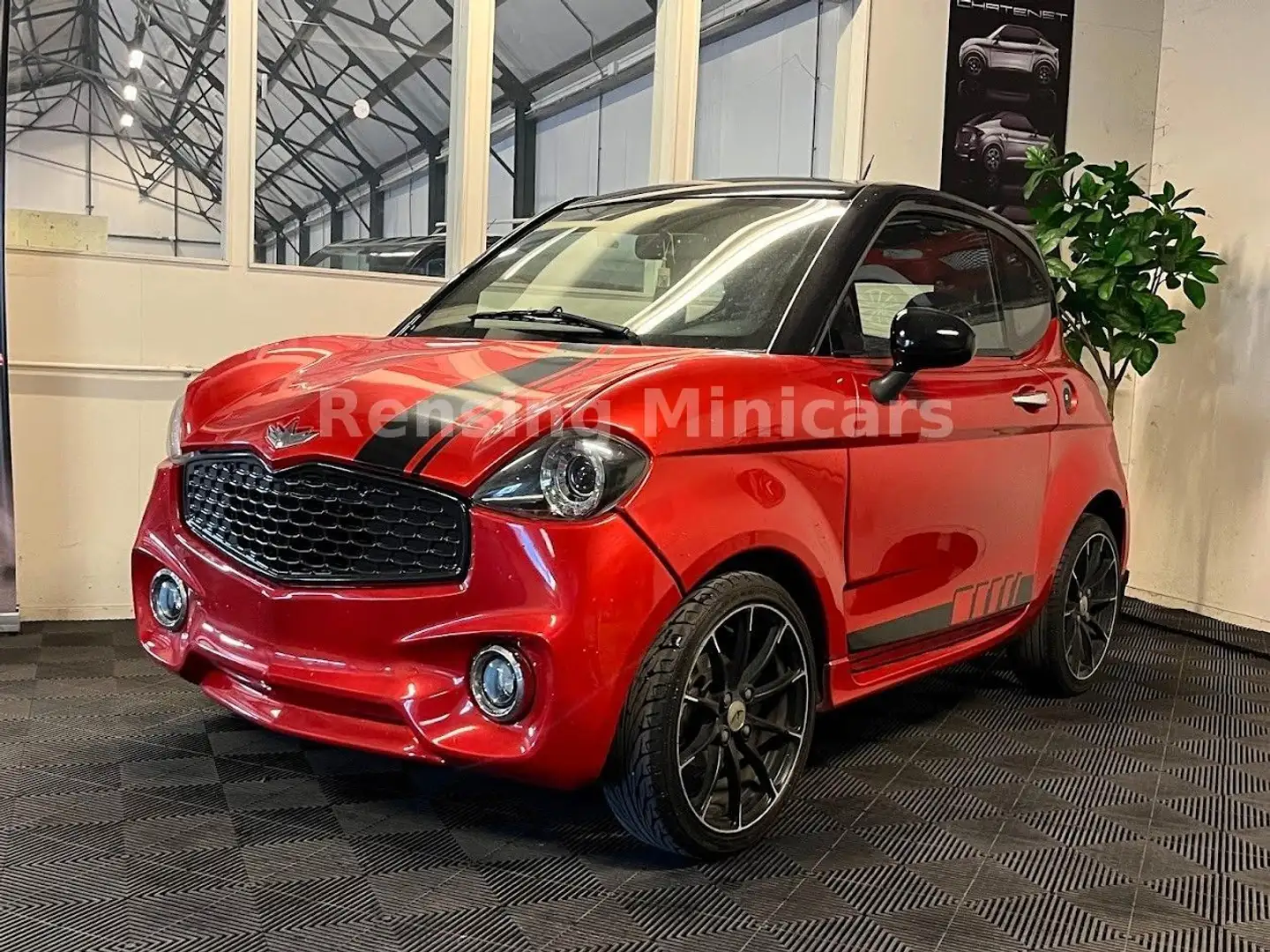 Chatenet CH40 Mini Cooper Look Mopedauto Microcar 45 KM Roşu - 2