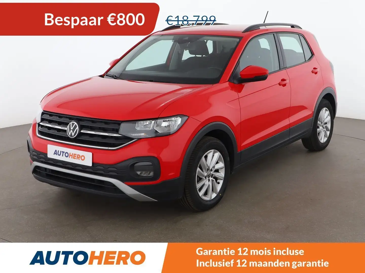 Volkswagen T-Cross 1.0 TSI Life Rood - 1