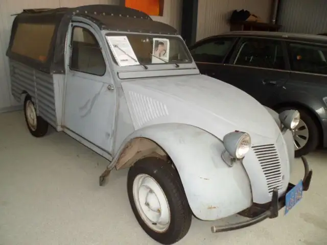 Citroen 2CV 1957 Pickup mit Faltdach very rare