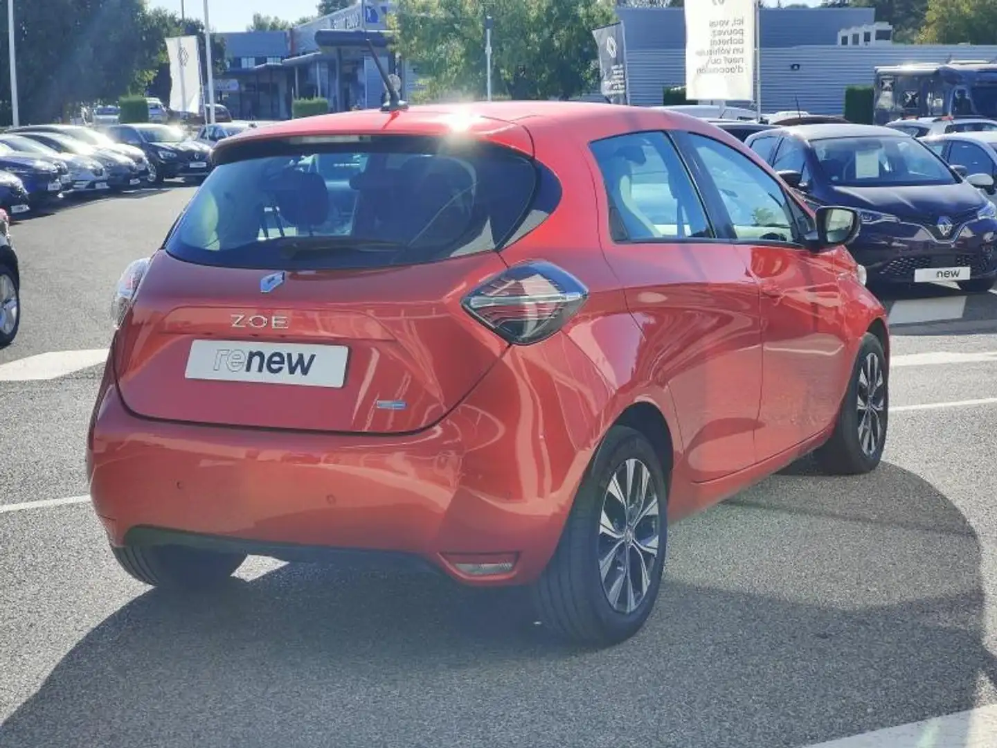 Renault ZOE E-Tech Limited charge normale R110 Achat Intégral Rouge - 2