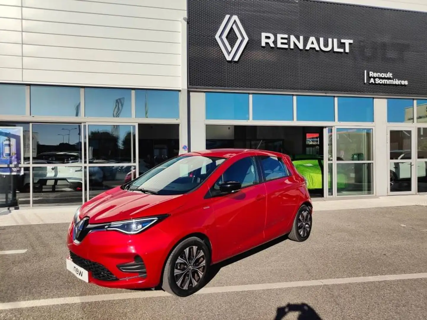 Renault ZOE E-Tech Limited charge normale R110 Achat Intégral Rouge - 1