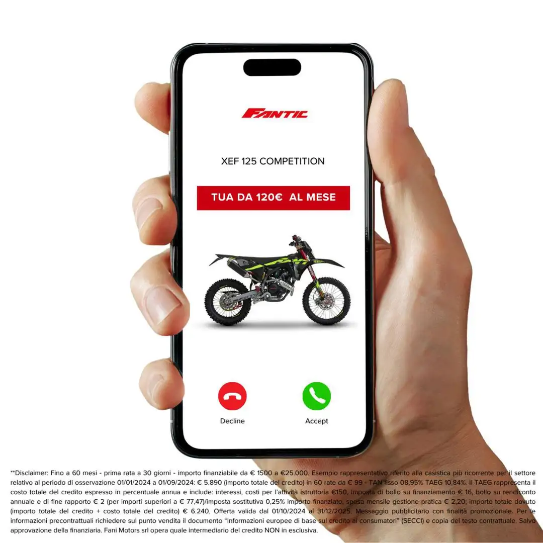 Fantic 125E XEF COMPETITION Nero - 2