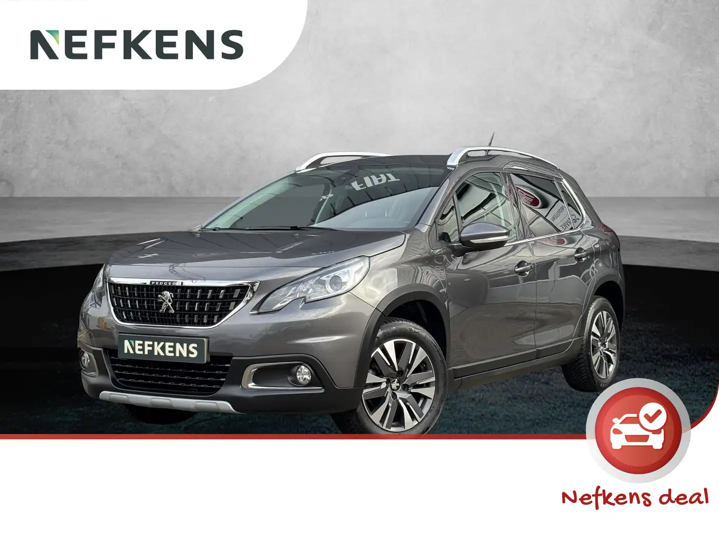 Peugeot 2008 1.2 80pk Allure | Navigatie | Panoramadak | Apple Grijs - 1