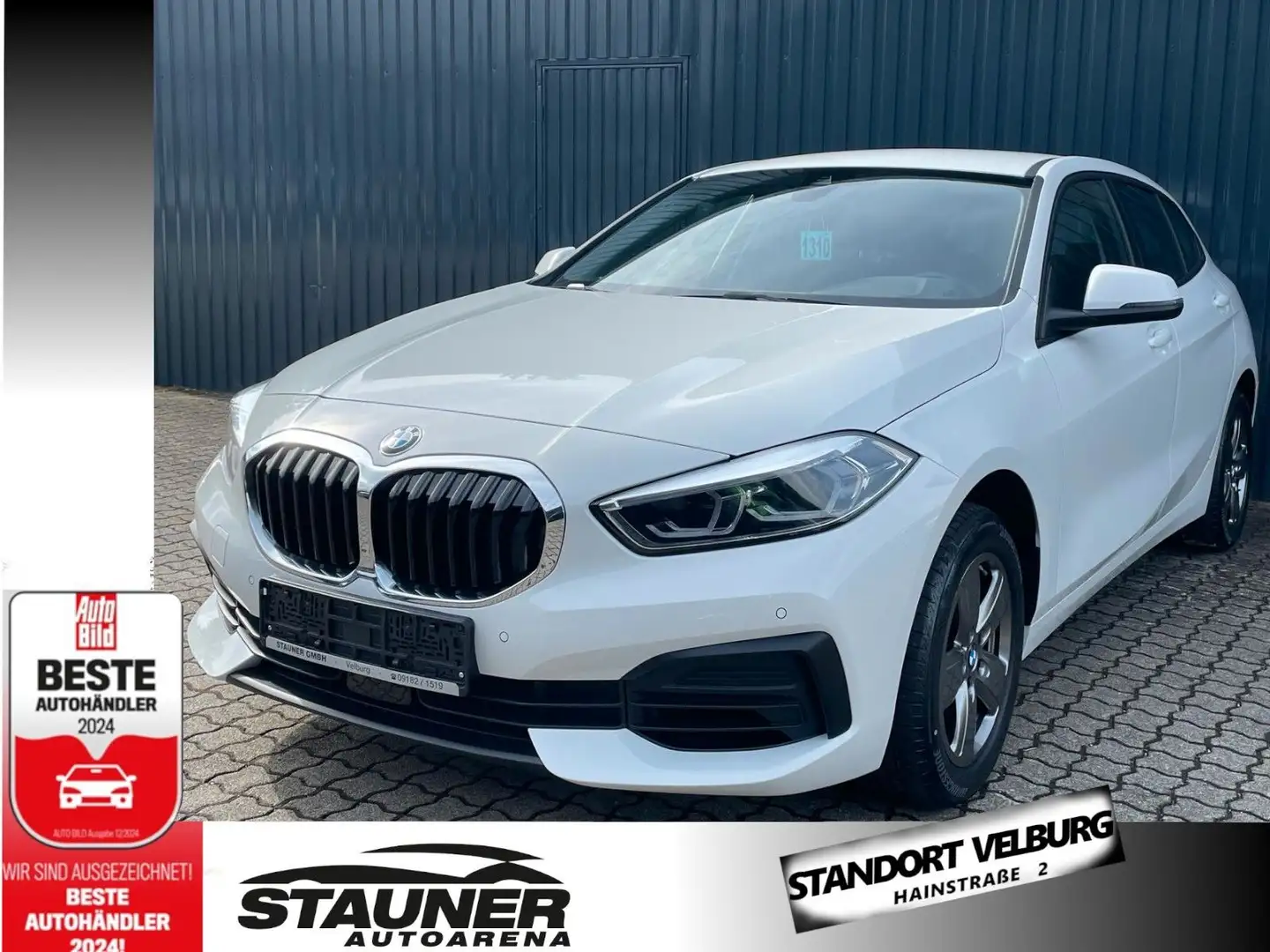 BMW 116 i 5-Türer/ LED/Lenkradheizung/Navi/Sitzheiz. Weiß - 1