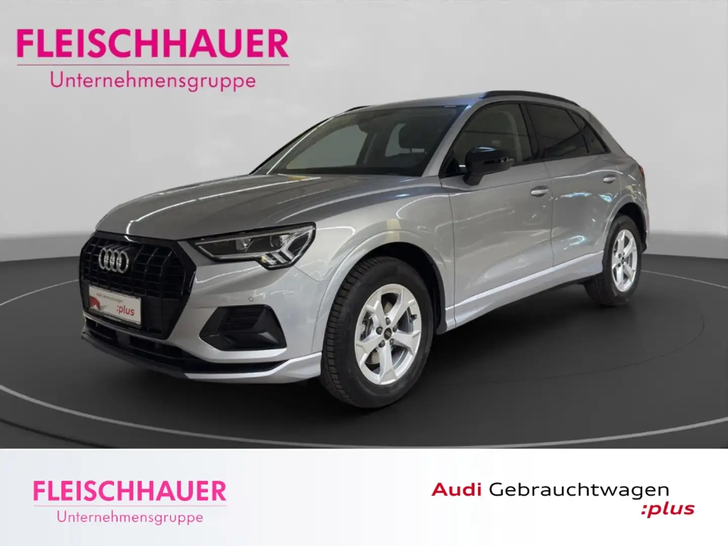 Audi Q3 35 TFSI advanced LED+AHK+ACC+CARPLAY+DC+SHZ+PDC V& Silber - 1